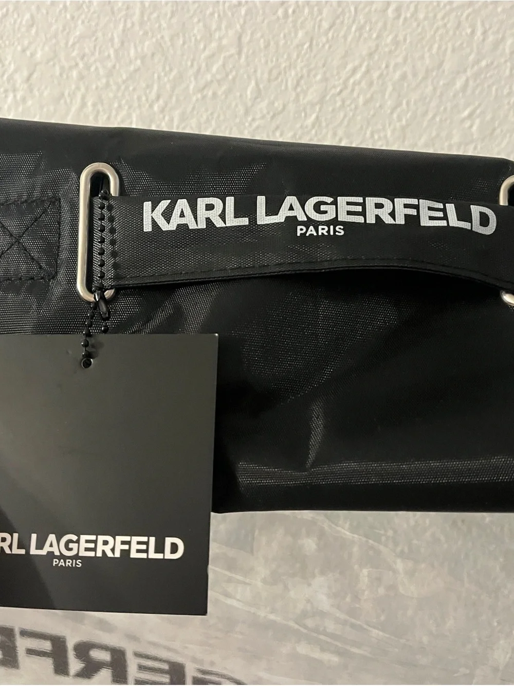 Karl Lagerfeld White with Black Micro Stripes Cal-King Sheet Set